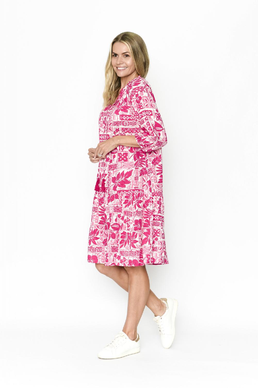 Oriëntique Gaby Tassel Dress