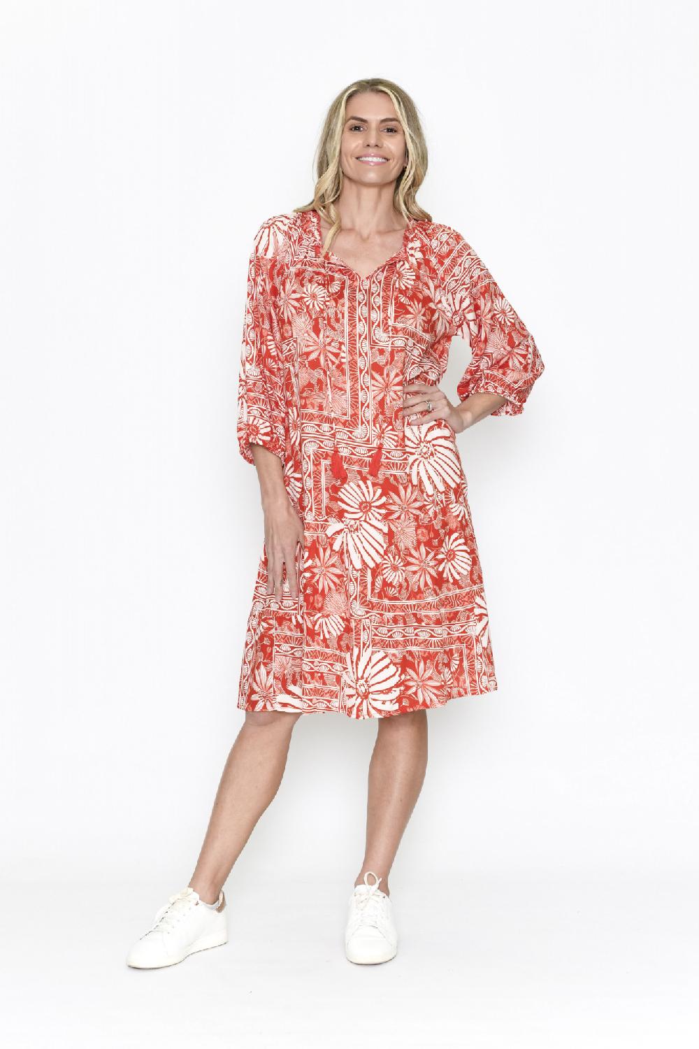 oriëntique Gaby Tassel Dress