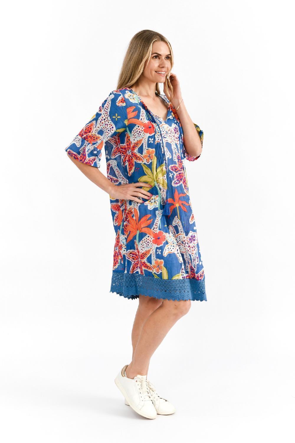 Oriëntique Hannah Tunic Boho Short Sleeve