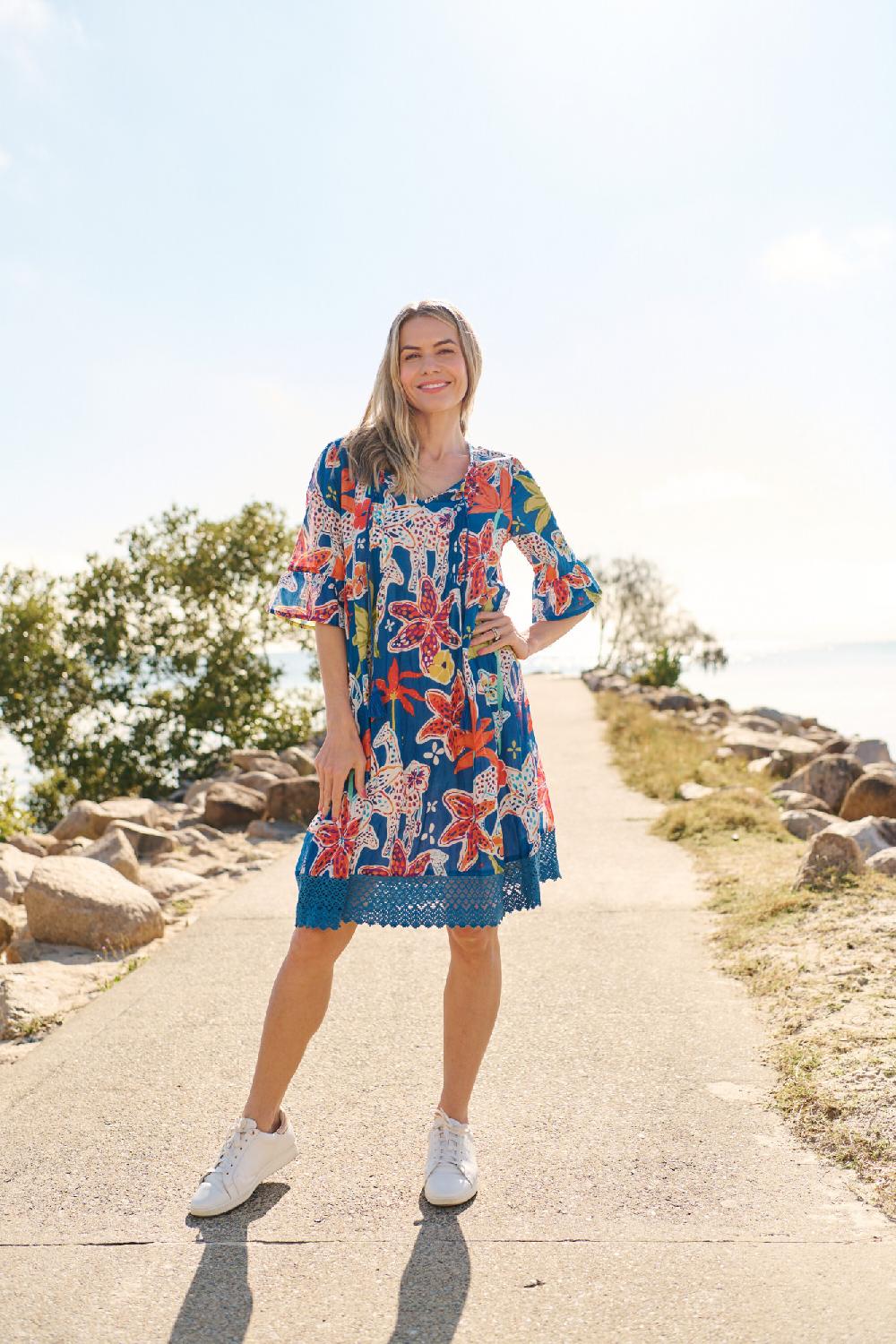 Oriëntique Hannah Tunic Boho Short Sleeve