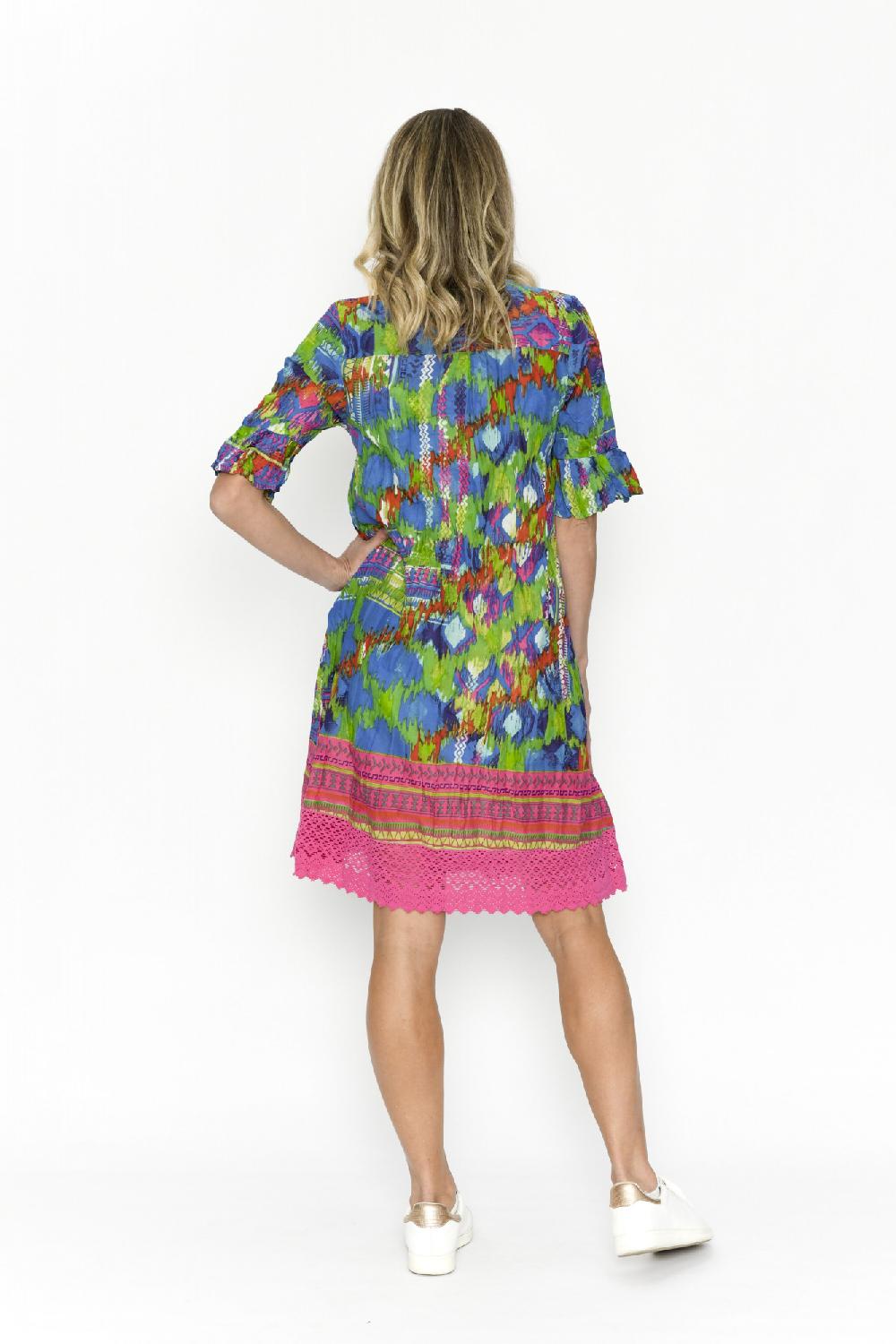 Oriëntique Hannah Tunic Boho Short Sleeve