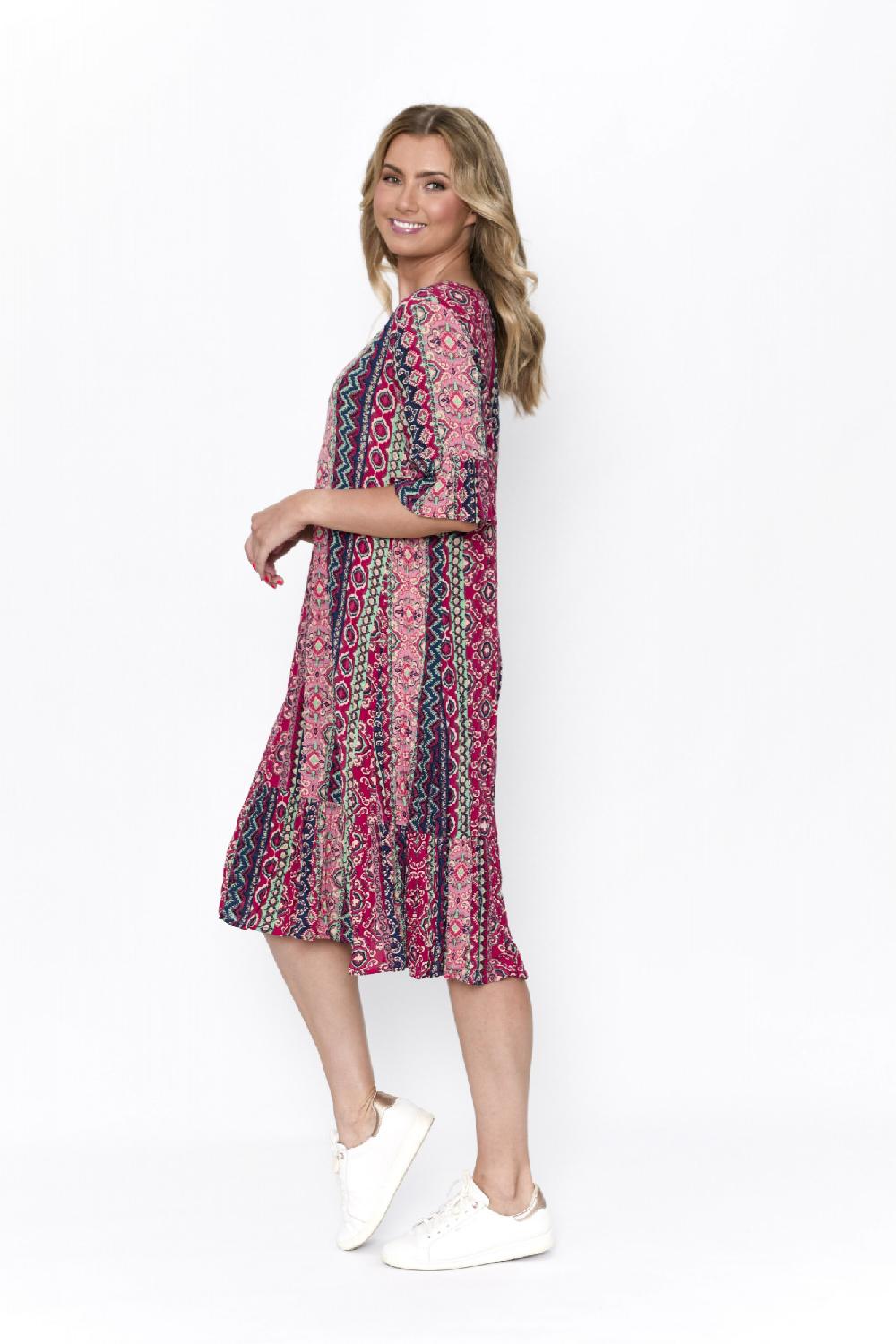 Oriëntique Jessica Dress Sleeved