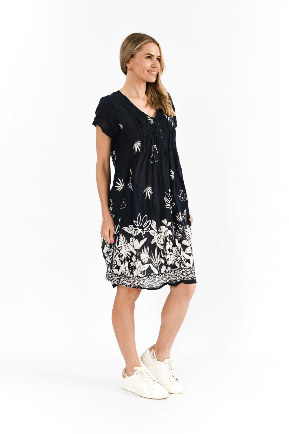 Oriëntique Nicola Dress Cap Sleeve