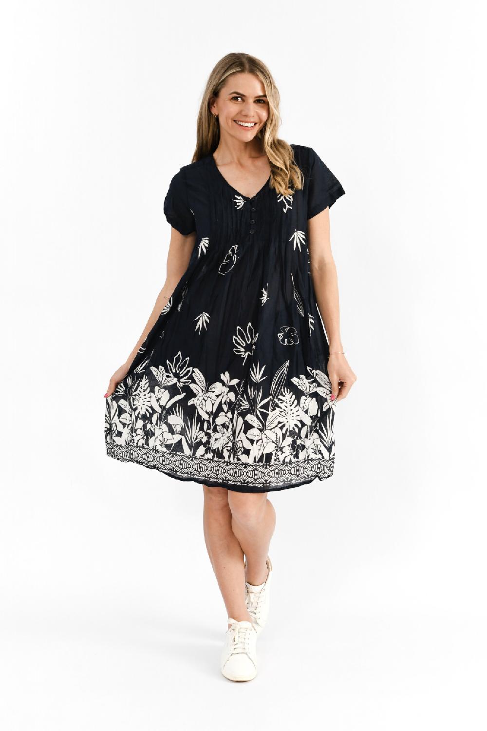 oriëntique Nicola Dress Cap Sleeve