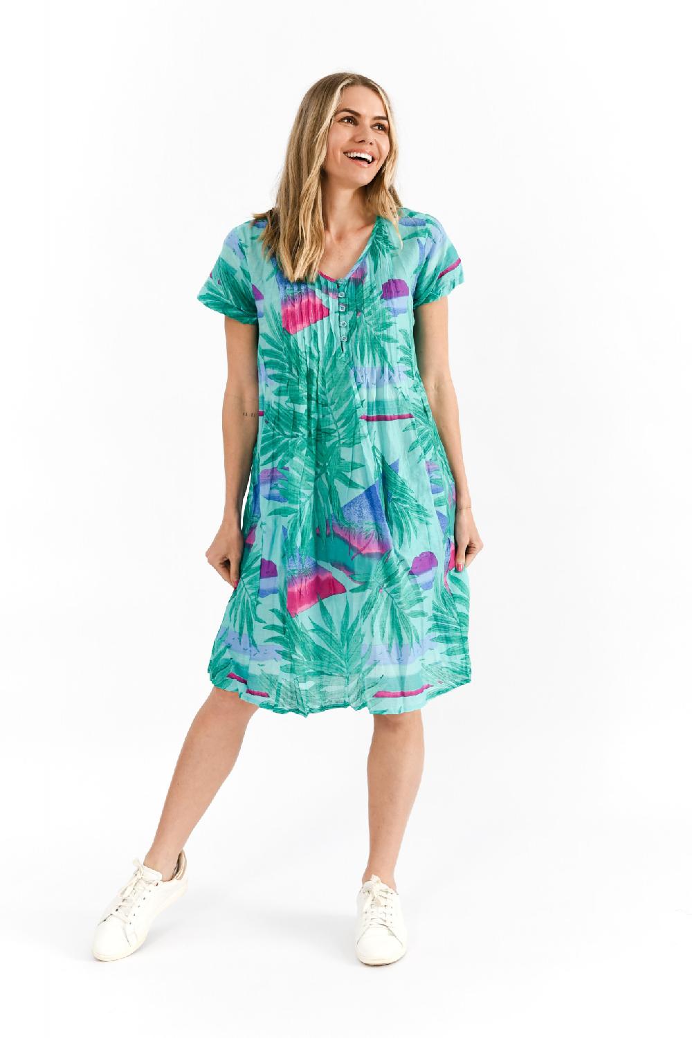 oriëntique Nicola Dress Cap Sleeve