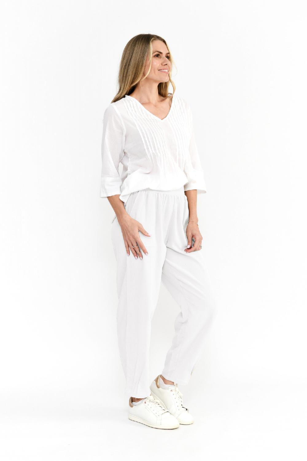 Oriëntique Pippa Linen Blend Pants