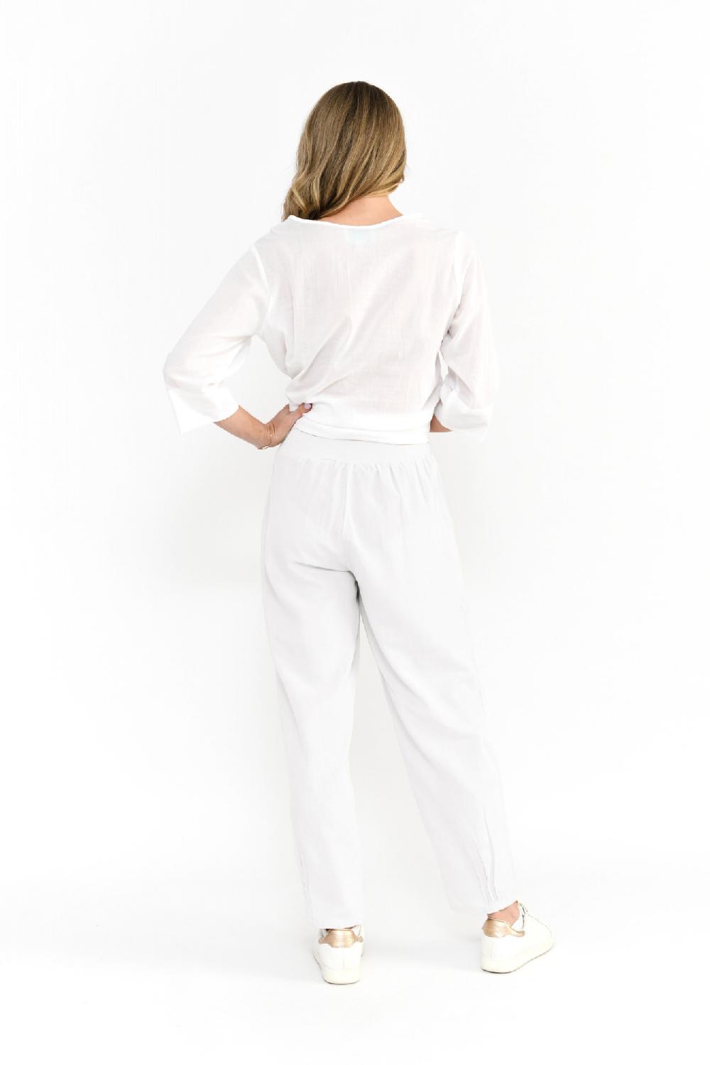 Oriëntique Pippa Linen Blend Pants