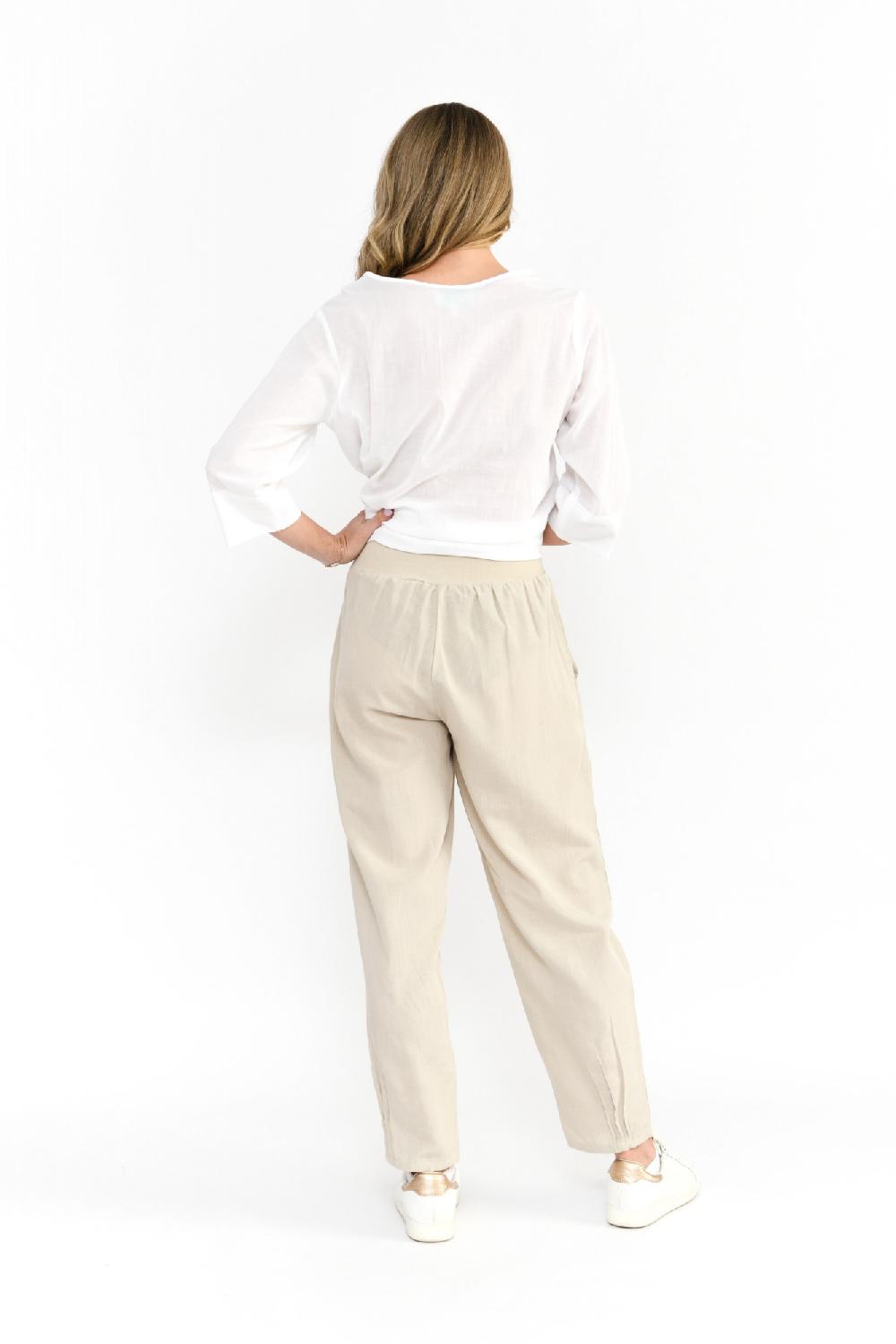 Oriëntique Pippa Linen Blend Pants