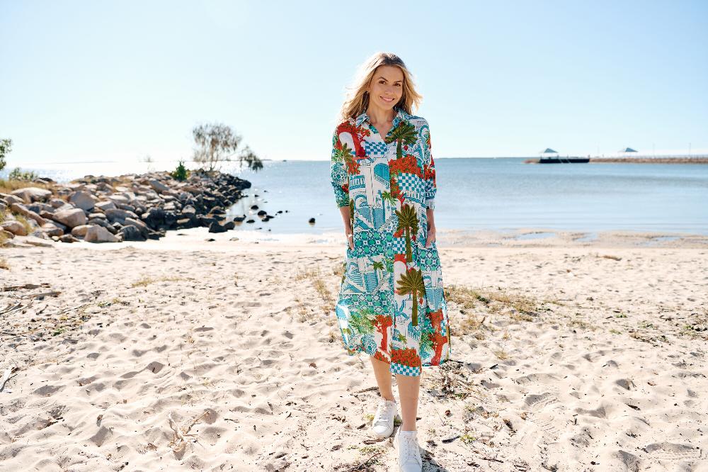 Oriëntique Sofia Shirt Dress