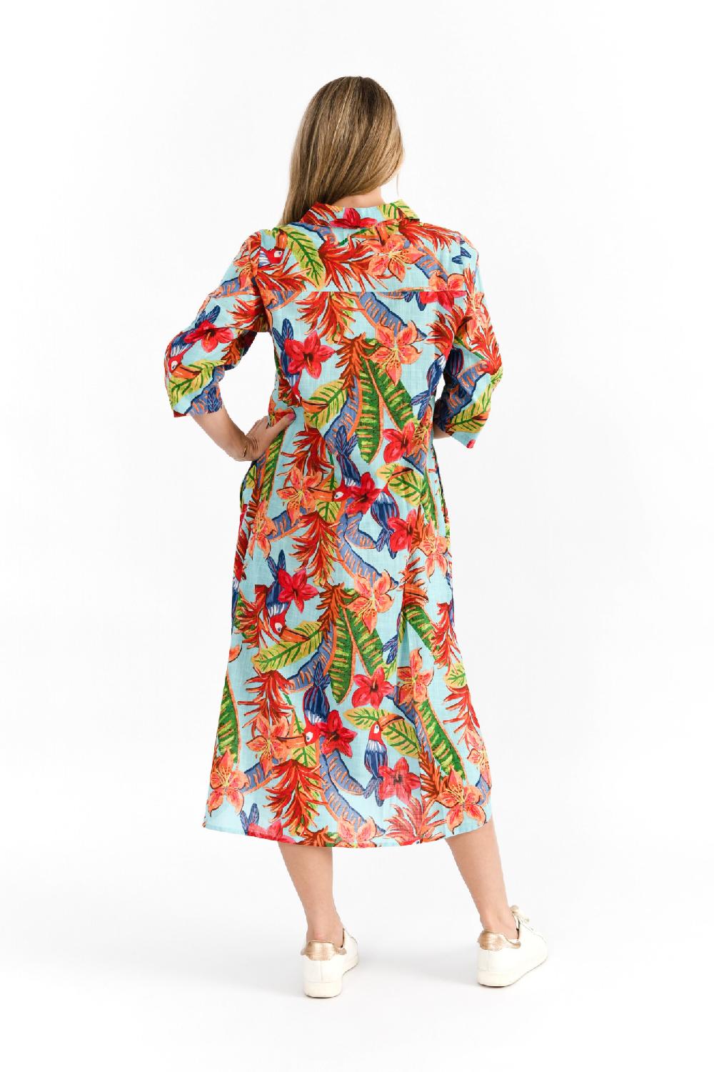 Oriëntique Sofia Shirt Dress
