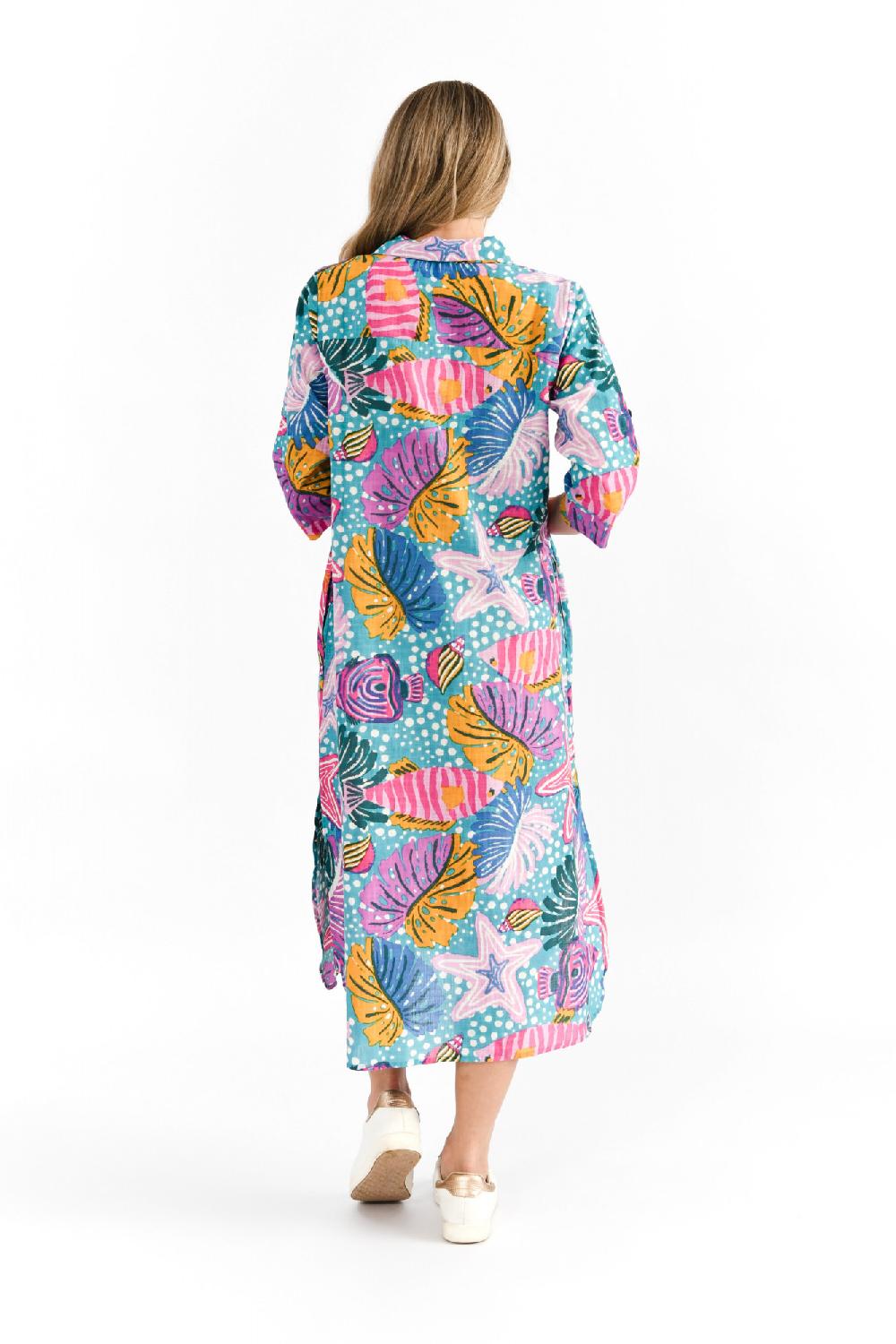 Oriëntique Sofia Shirt Dress