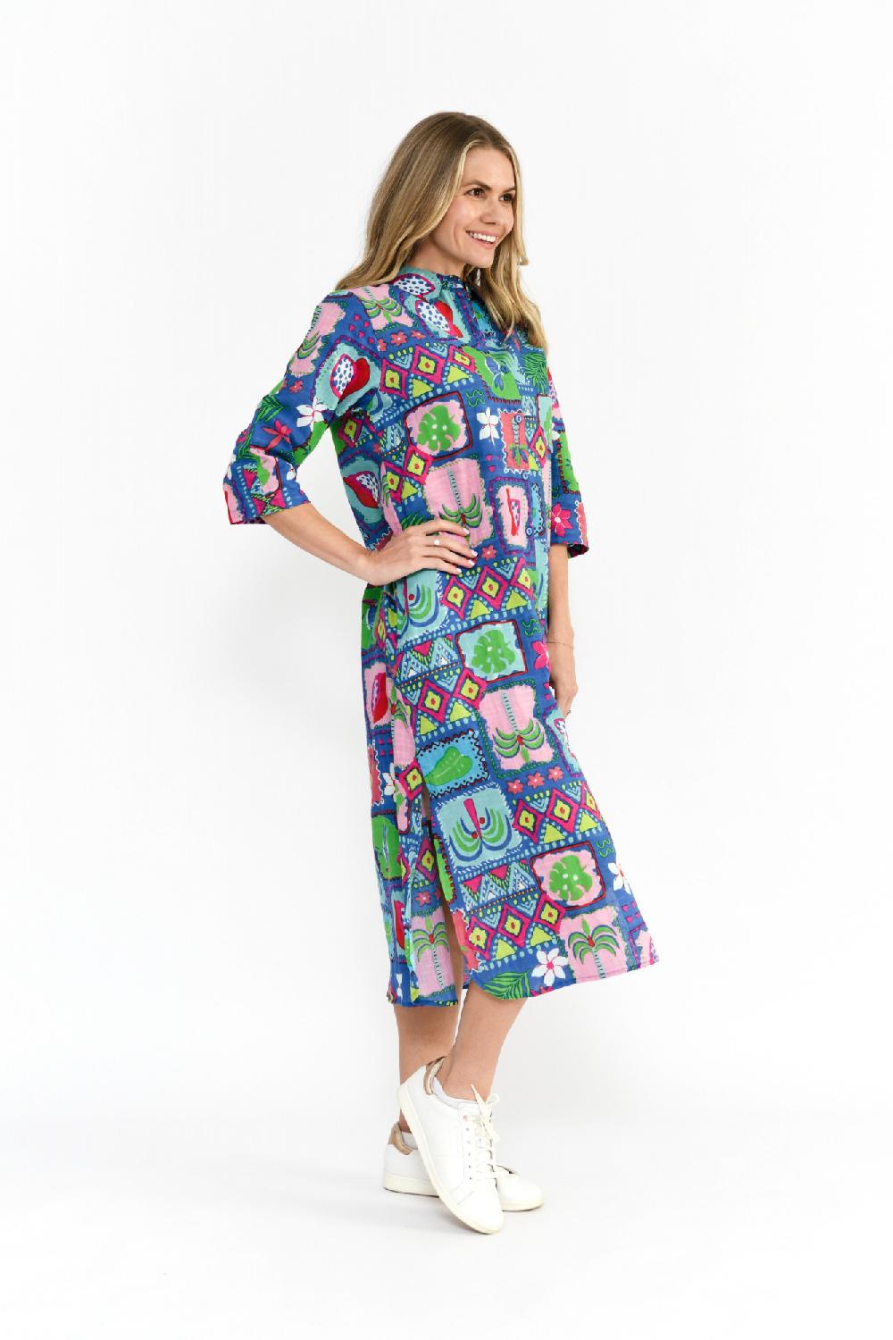 Oriëntique Sofia Shirt Dress
