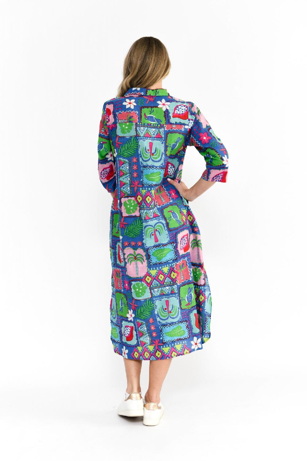 Oriëntique Sofia Shirt Dress