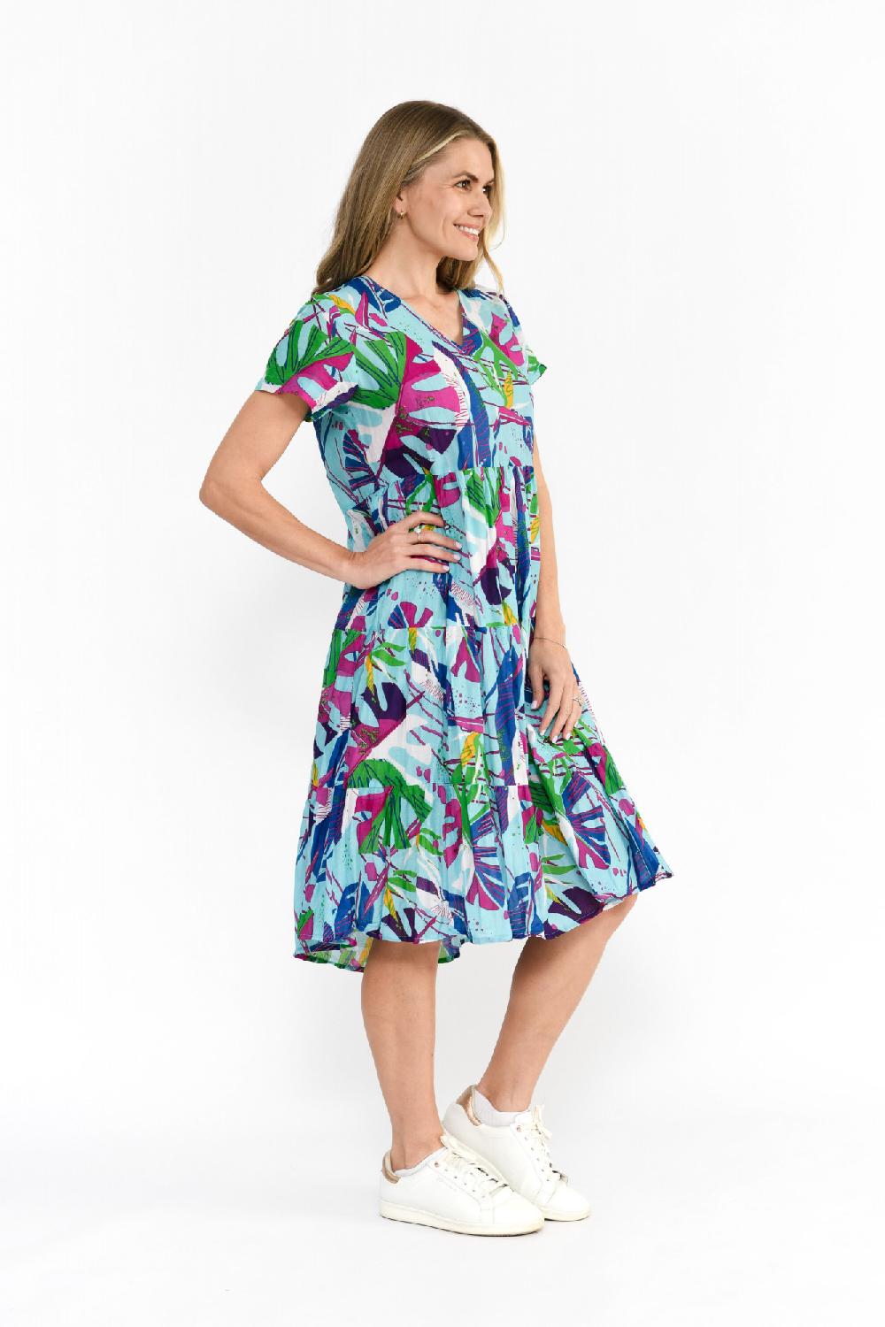 Oriëntique Thalia Tiered Dress