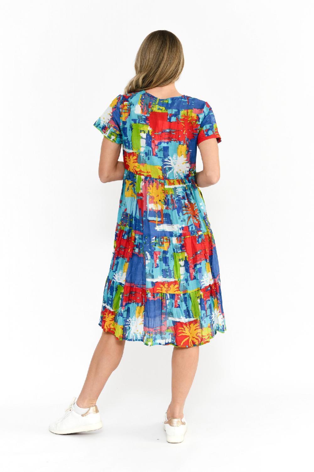 Oriëntique Thalia Tiered Dress