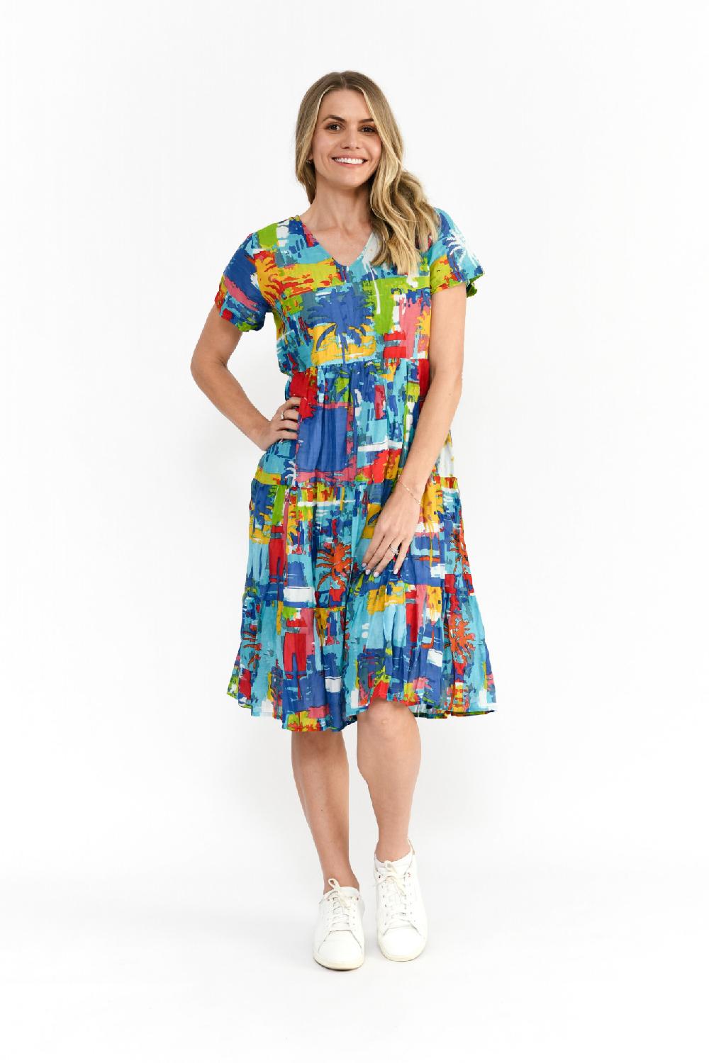 oriëntique Thalia Tiered Dress