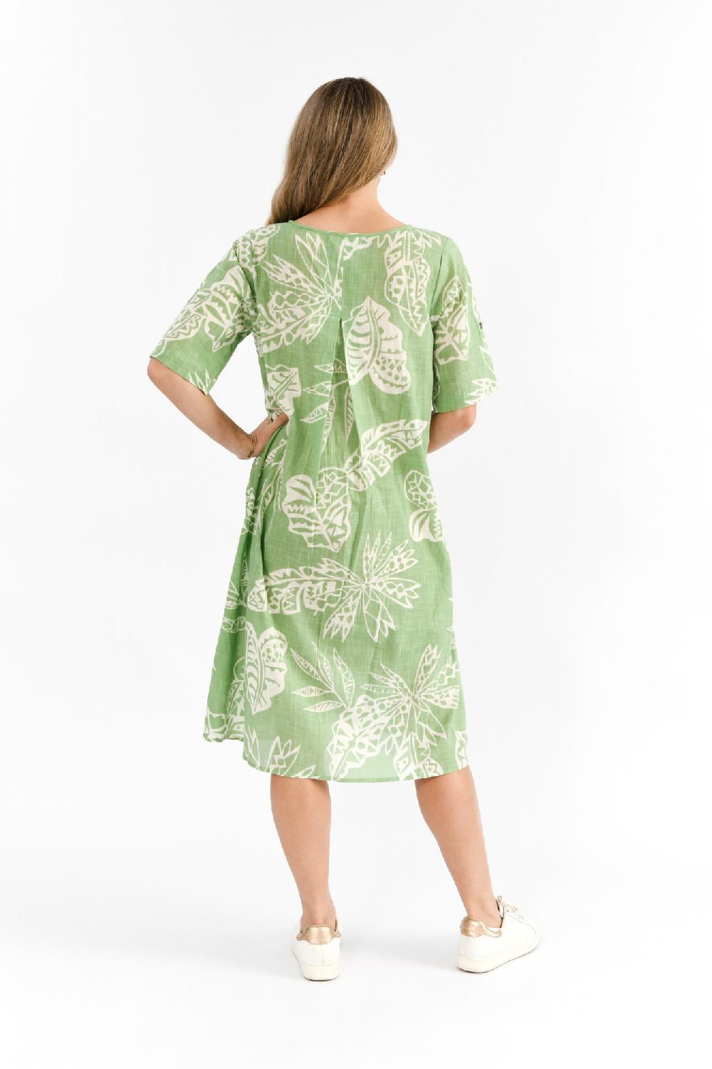 Oriëntique Yvonne Dress Round Neck