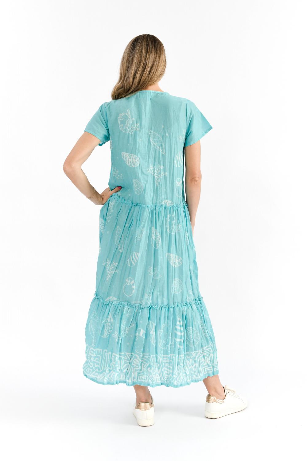 Oriëntique Zola V Neck Maxi Dress