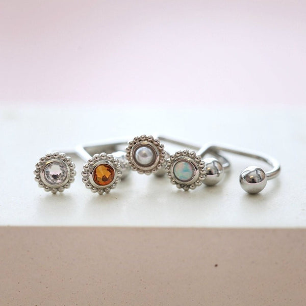 Origami Jewellery 16g Birthstone Medusa Ring