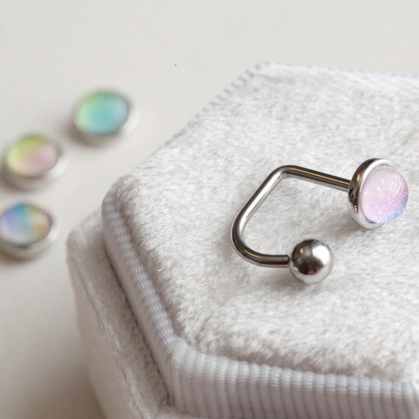 Origami Jewellery 16g Circle Candy Lip Labret