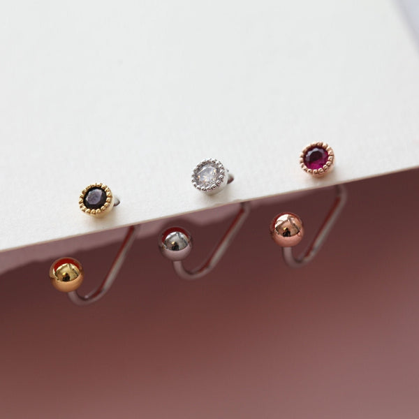 origami jewellery 16g Circle Medusa Ring