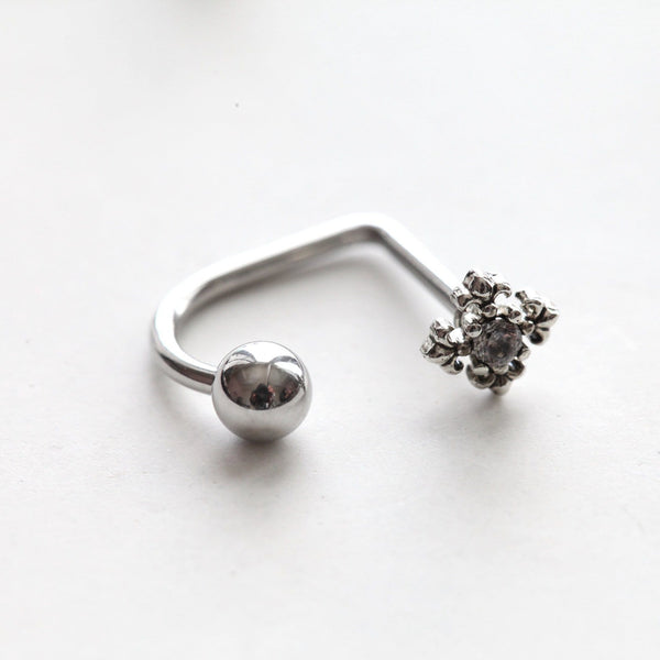 Origami Jewellery 16g Cross Medusa Piercing