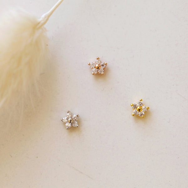 Origami Jewellery 16g Flower Medusa Lip Piercing