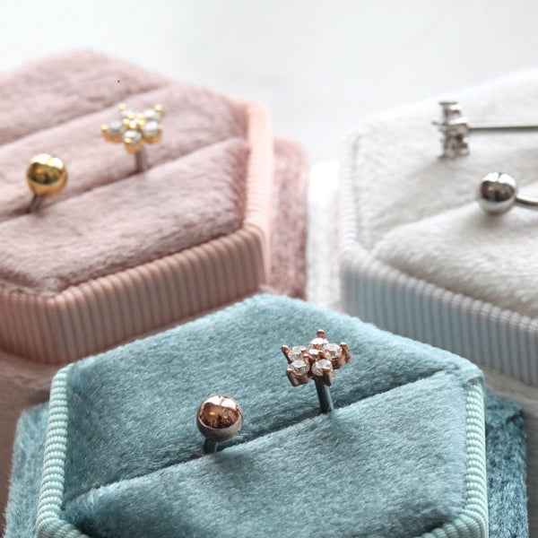 Origami Jewellery 16g Flower Medusa Piercing