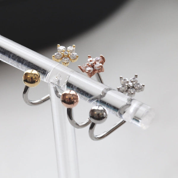 Origami Jewellery 16g Flower Medusa Piercing