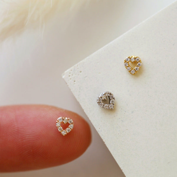 Origami Jewellery 16g Heart Medusa Lip Piercing