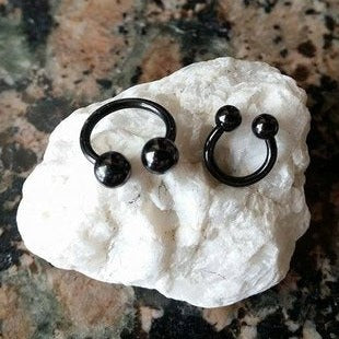 Origami Jewellery 16g Horseshoe Ring