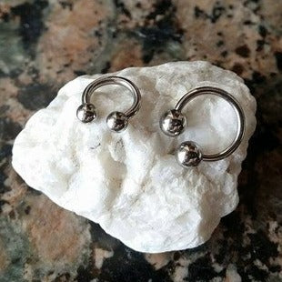 Origami Jewellery 16g Horseshoe Ring