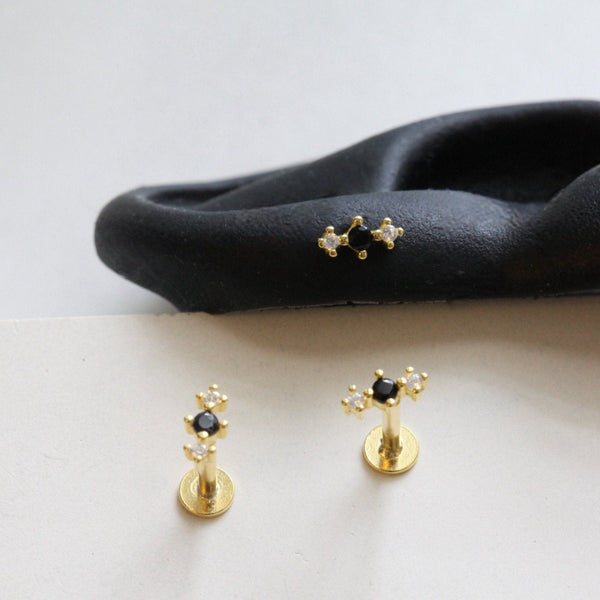 Origami Jewellery 16g Line Forward Helix Earring