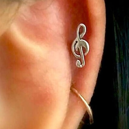 Origami Jewellery 16g Music Earrings