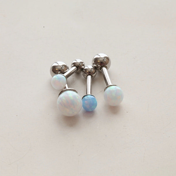 origami jewellery 16g Opal Cartilage Earring