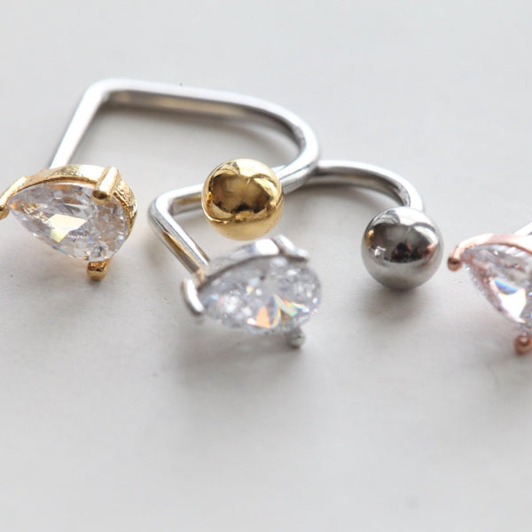 Origami Jewellery 16g Teardrop Medusa Ring