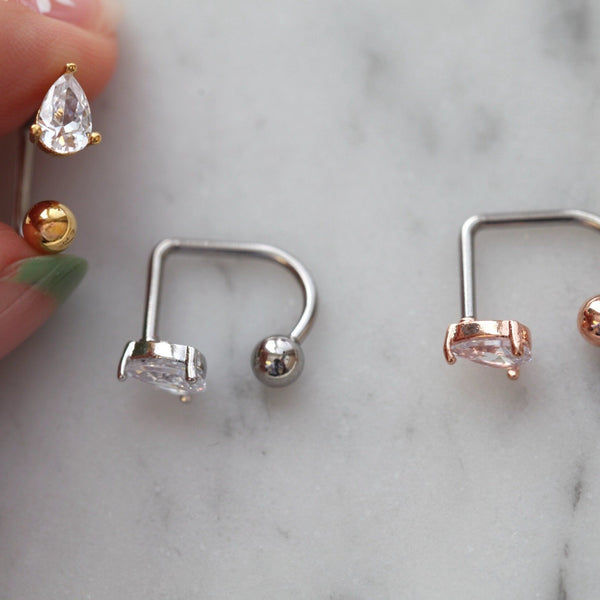 origami jewellery 16g Teardrop Medusa Ring