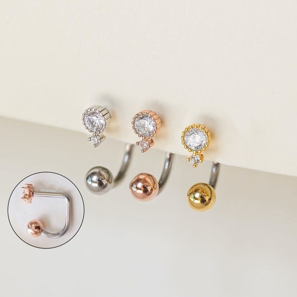 Origami Jewellery 16g Venus Medusa Lip Ring