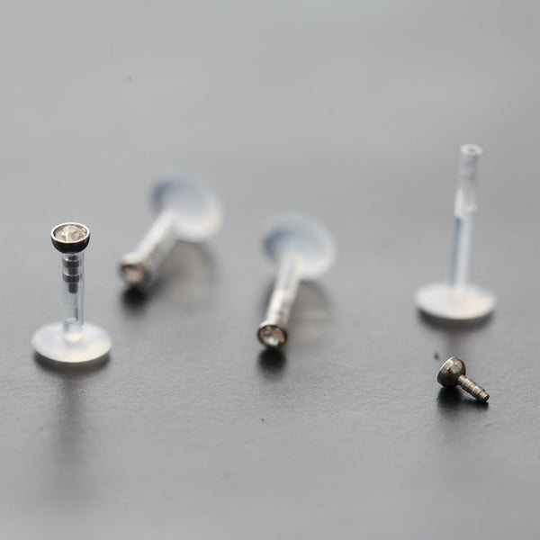 Origami Jewellery 2mm 16g Bioflex Labret Push In