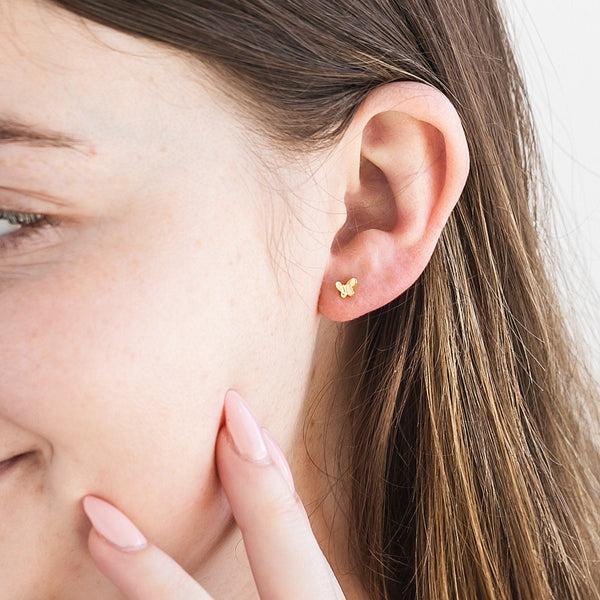 Origami Jewellery 3D Butterfly Tragus Earring