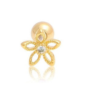 origami jewellery 3D Flower Earring