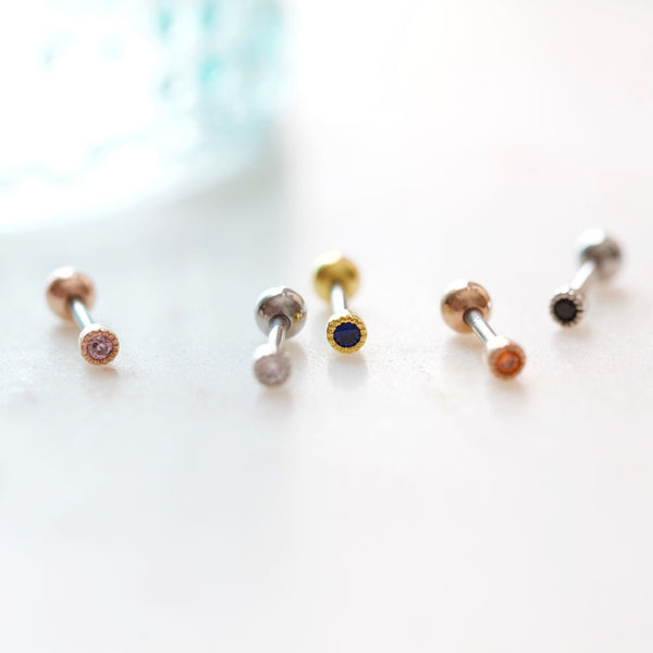 Origami Jewellery 3mm Cartilage Earring