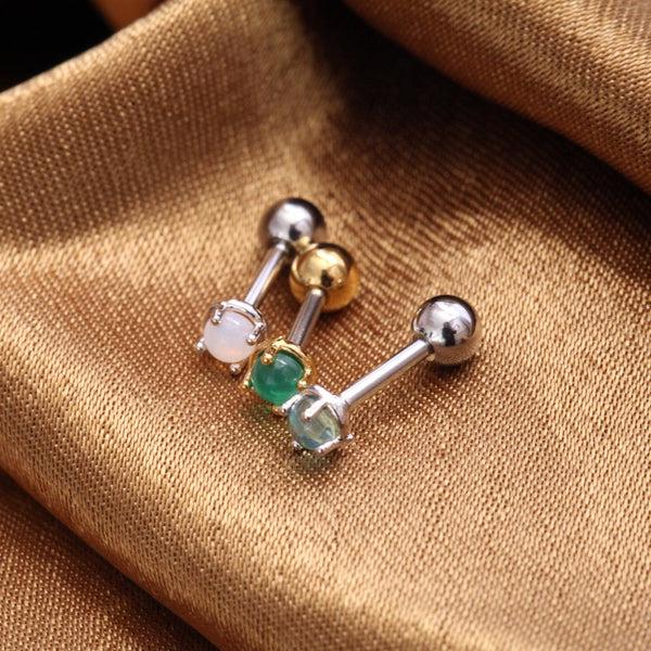 Origami Jewellery 3mm Moonstone Cartilage Stud