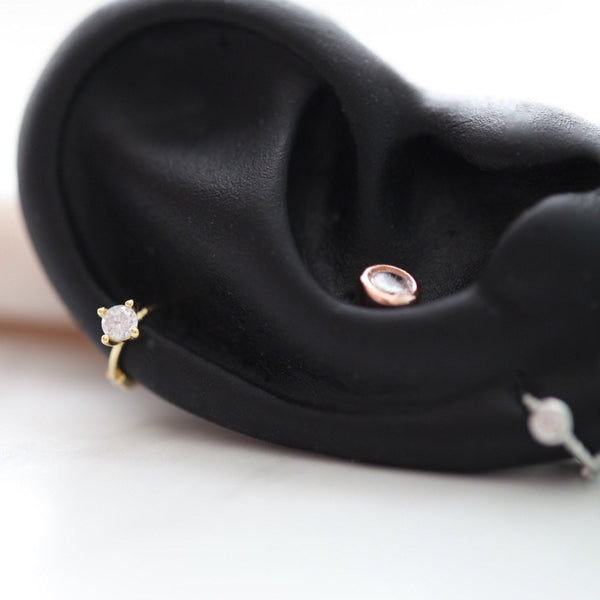 Origami Jewellery 5mm Stone Studs