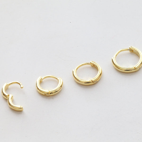 Origami Jewellery Alphabet Initial Hoops