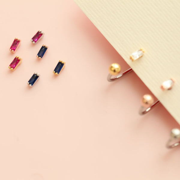 Origami Jewellery Baguette Medusa Lip Ring