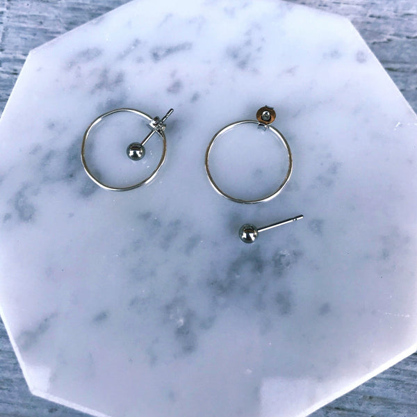 Origami Jewellery Ball Ear Jacket