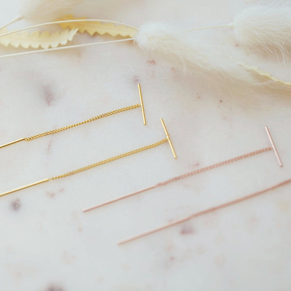 Origami Jewellery Bar Threader Earrings