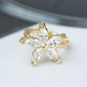 Origami Jewellery Bluet Flower Hoop