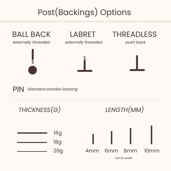 Origami Jewellery Bubble Heart Cartilage Earrings